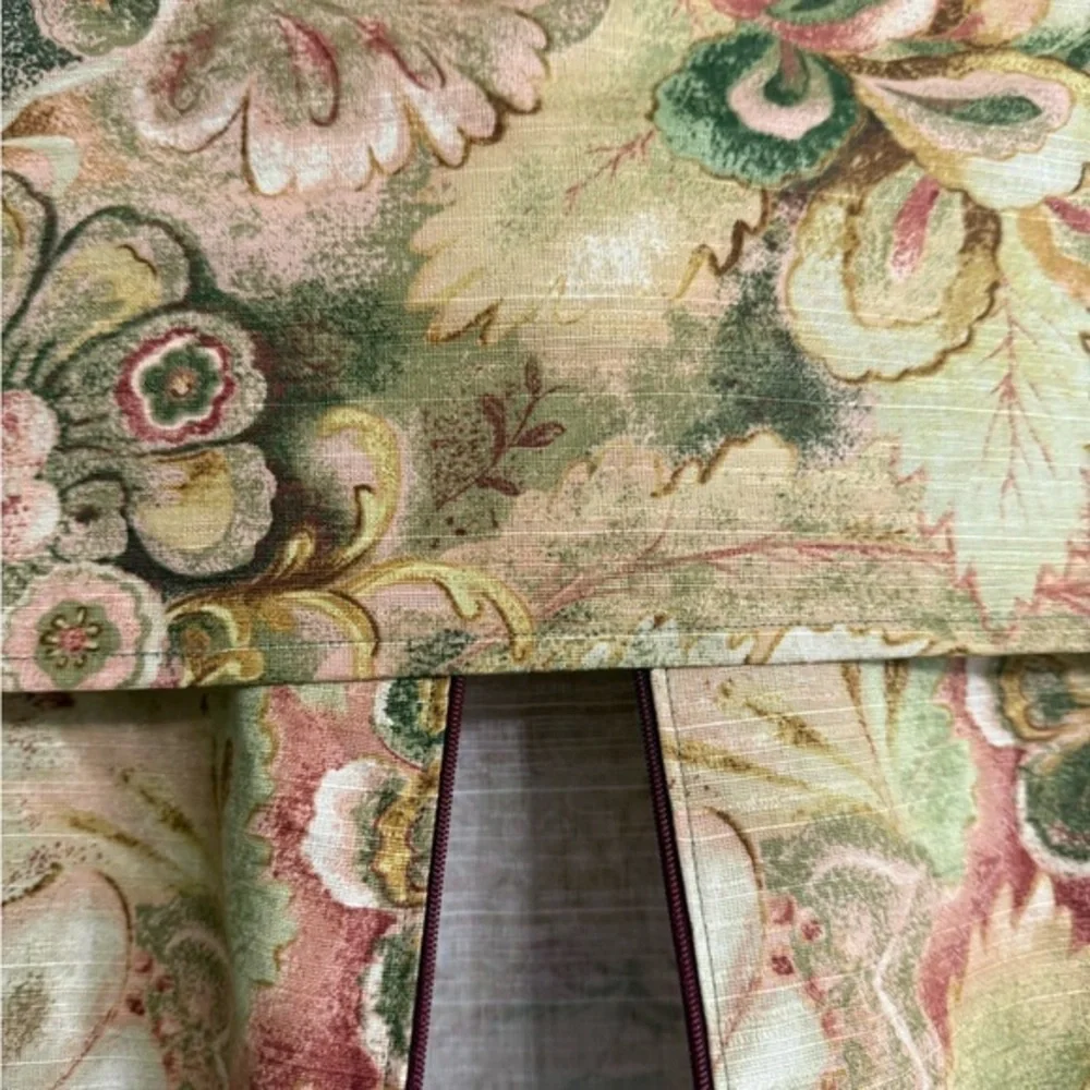 Vtg Zippered Floral Protective Garment Bag for Tops, Shirts, Suits on Hangers